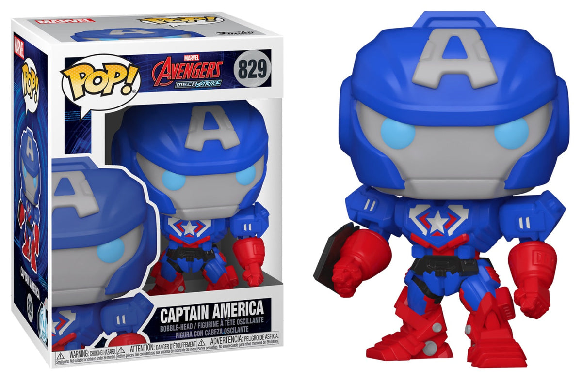 Pop! Captain America - Mech Strike