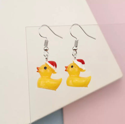 Aretes de pato