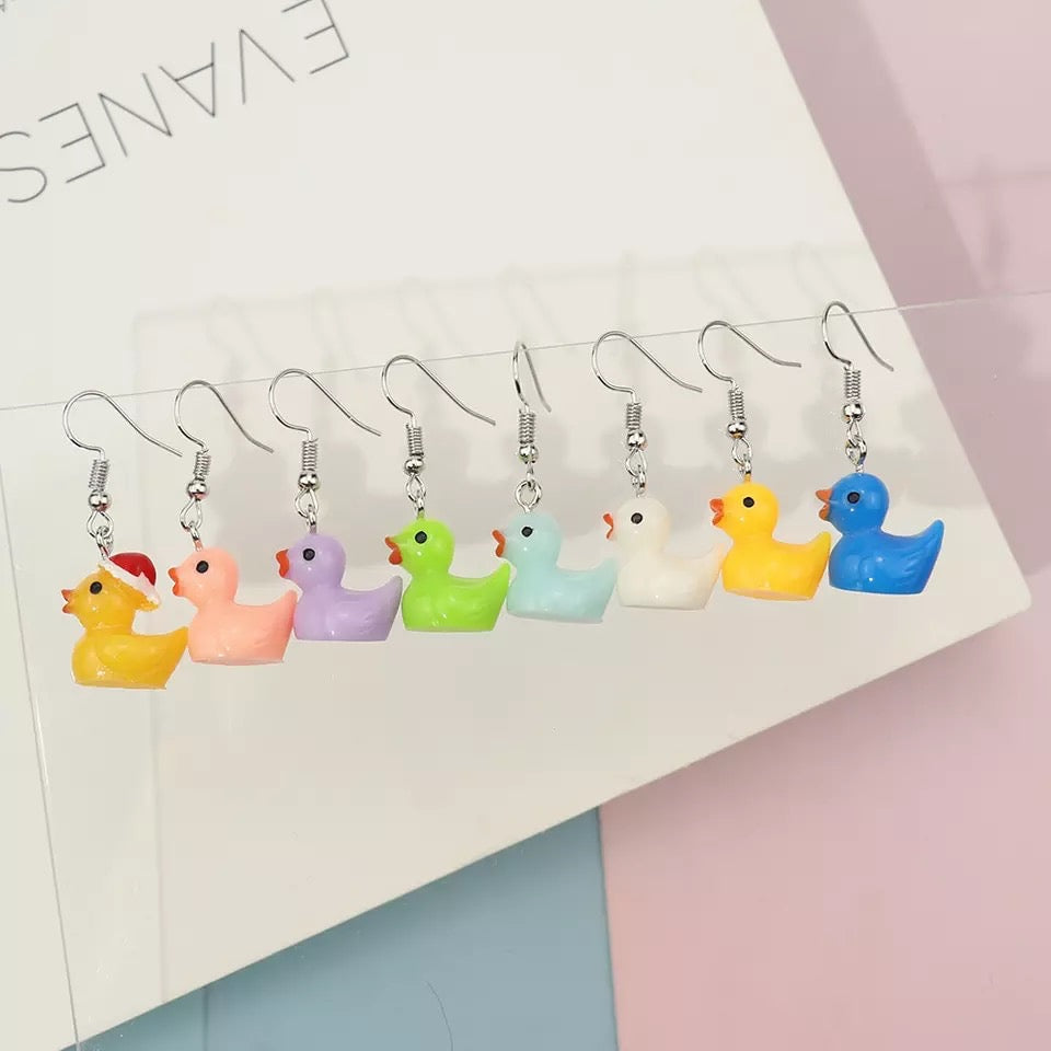 Aretes de pato