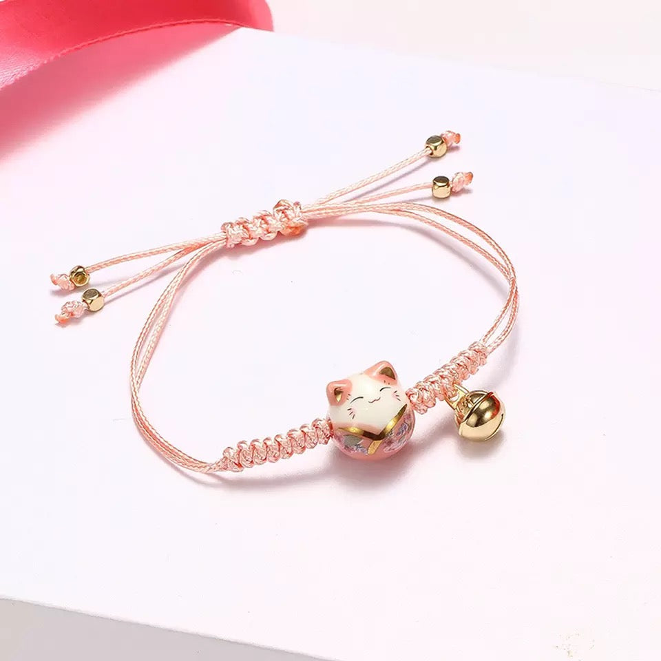 Pulsera Gato de la Suerte