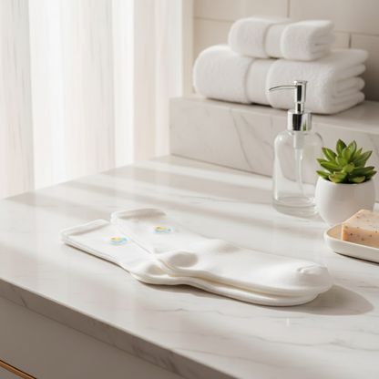 Calcetines de baño con forma de pato