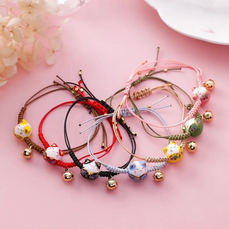 Pulsera Gato de la Suerte