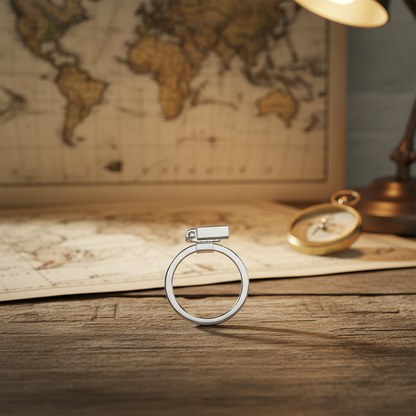 Llavero camión transporte