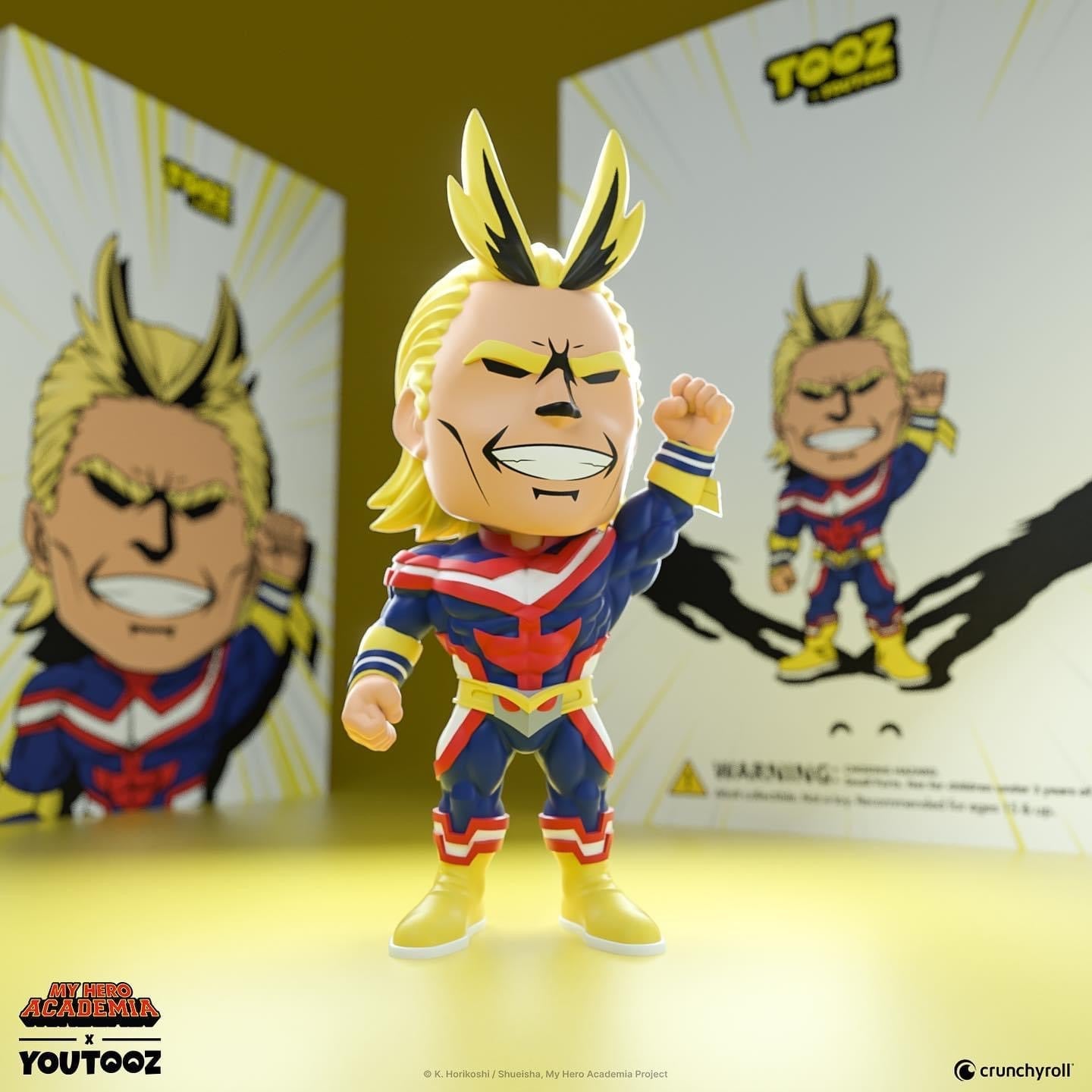 My Hero Acadamia Vinyl figurine Silver Age All Might MHA Youtooz K. Horikoshi / Shueisha