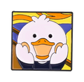 Pin’s Canard Blanc "Le Cri"