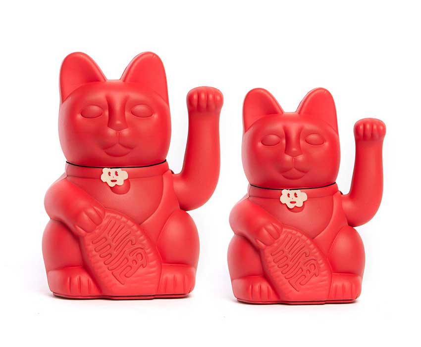 ラッキーストロベリーレッドキャット
