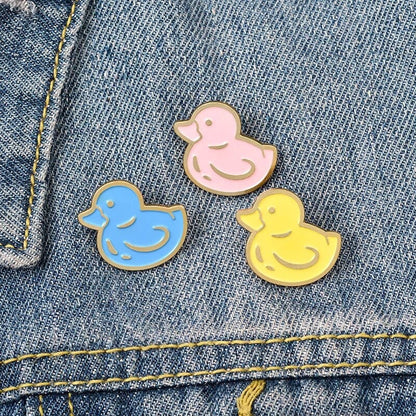 Yellow Bath Duck Pins