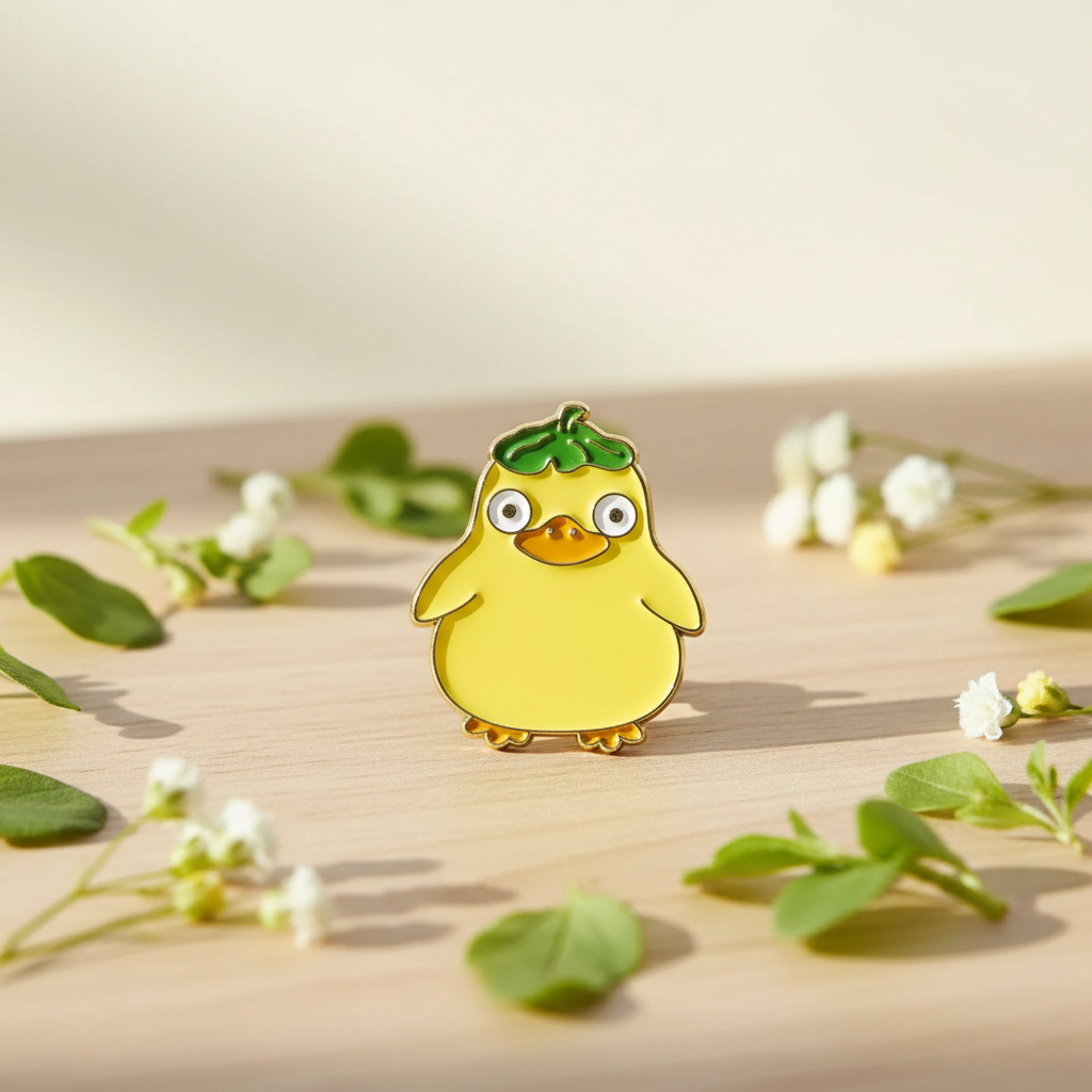 Pins Canard Ginko
