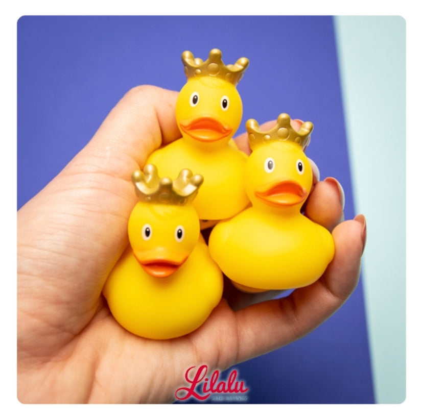 Mini Canard Jaune Couronne