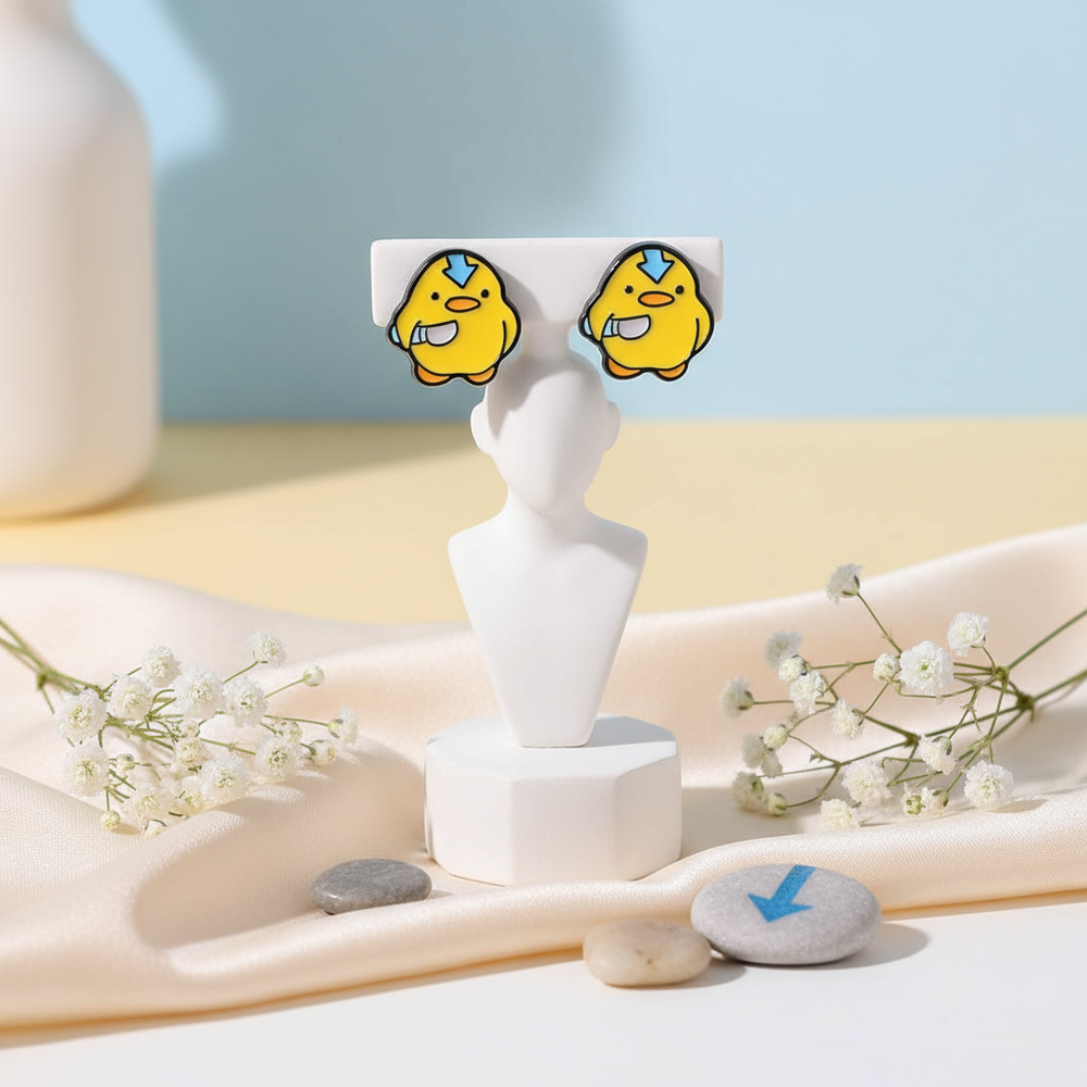 Air Master eendjes oorbellen