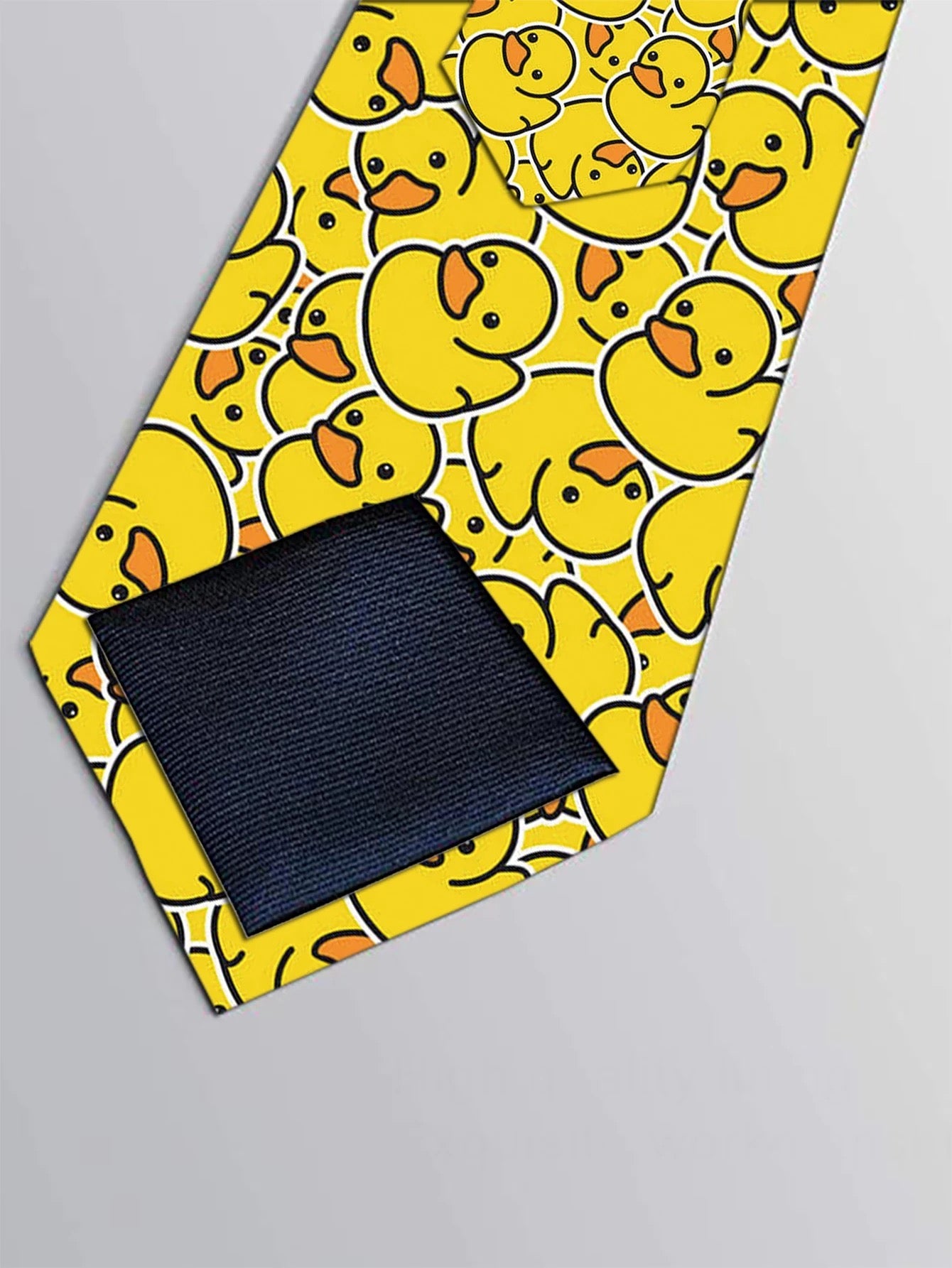 Yellow duck tie