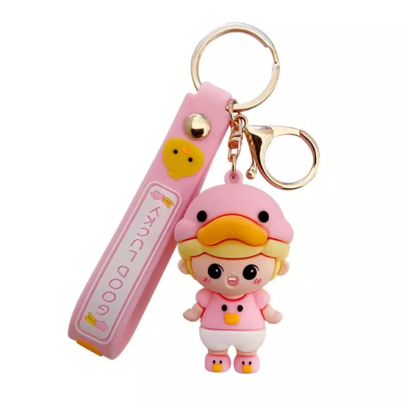 Duck children's keychain