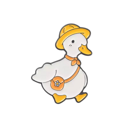 White Duck Schoolboy Pin