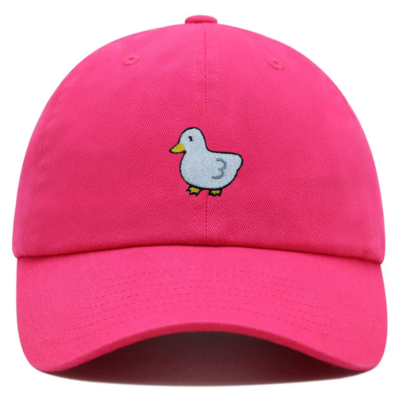 Casquette Canard Blanc Brodé