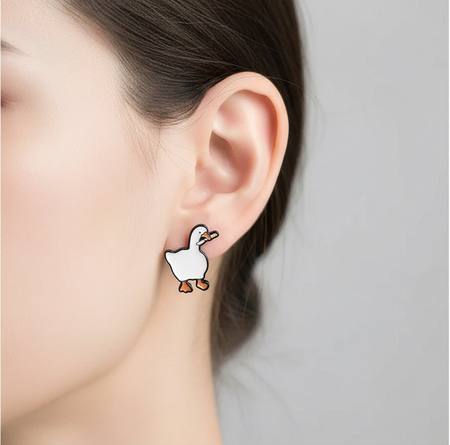 Pendientes Pato Cuchillo
