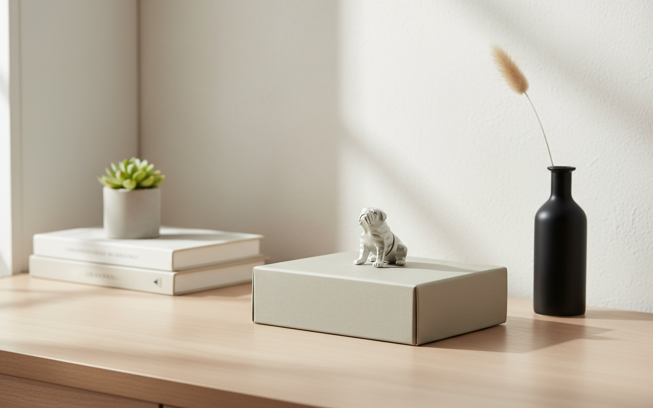 Portafotos magnético Bulldog