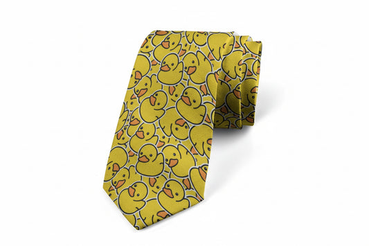 Cravate Canards Jaunes