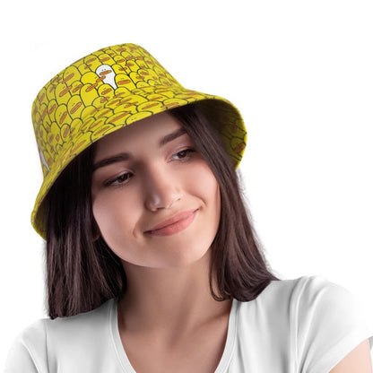 Yellow Duck Bucket Hat