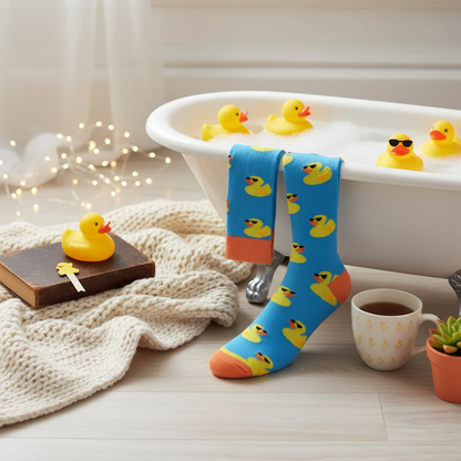Chaussettes Canards Lunettes de Soleil