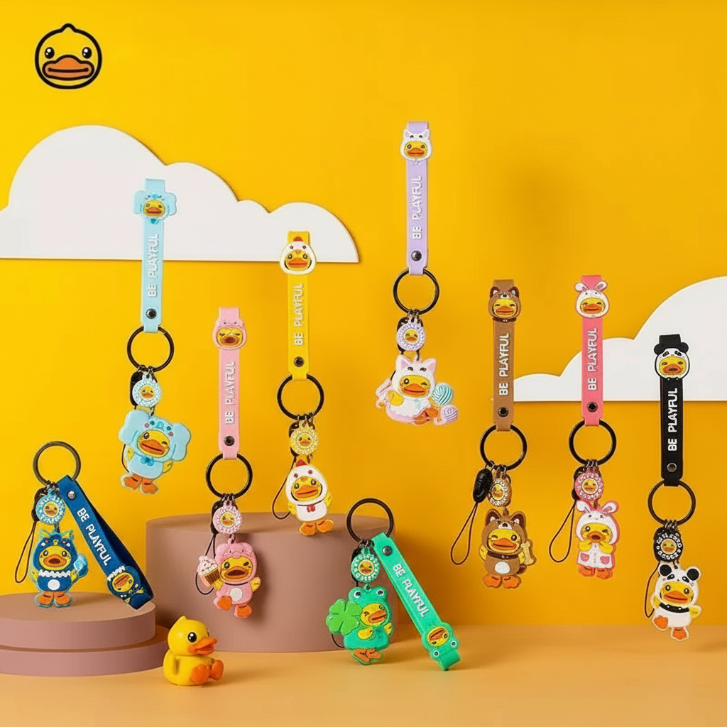 Llavero panda de pato