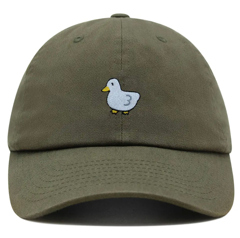 Casquette Canard Blanc Brodé