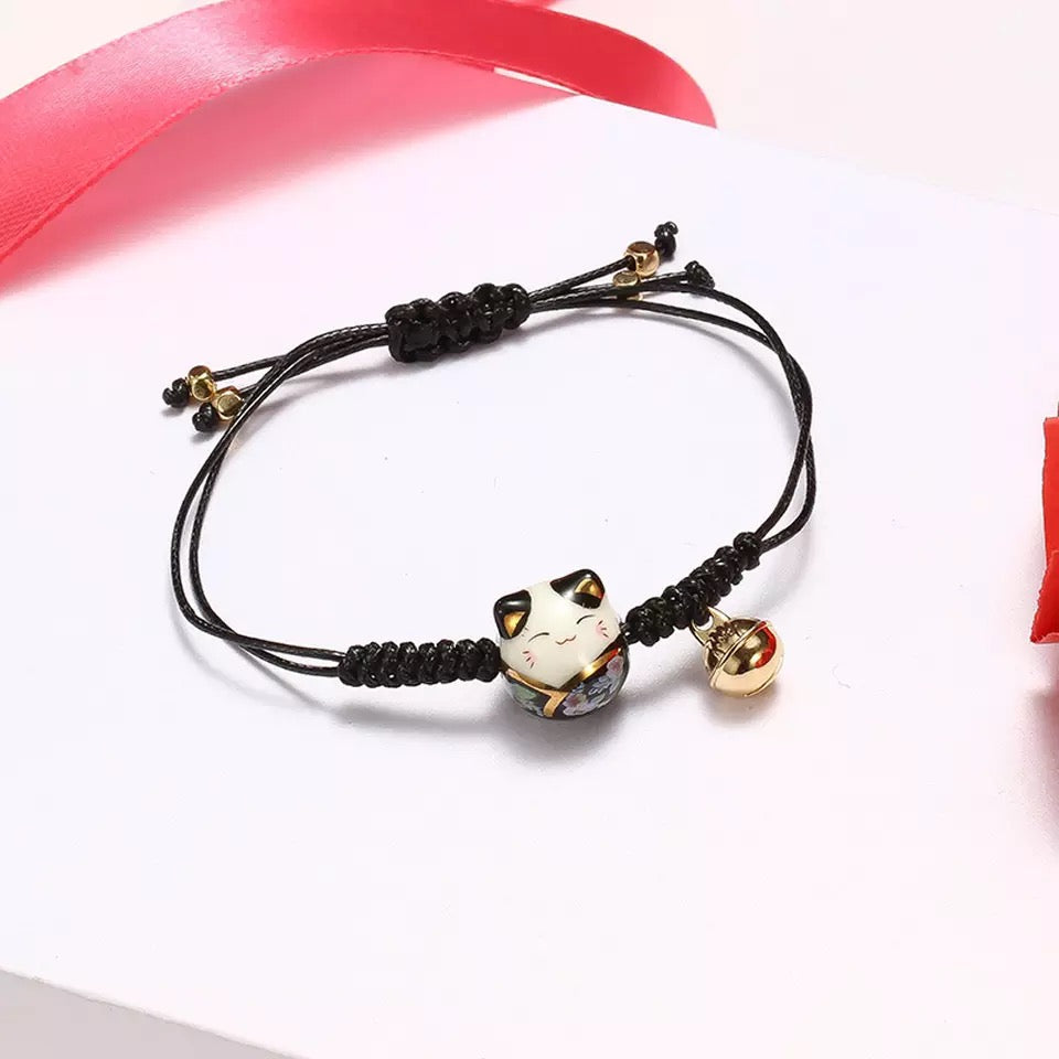 Pulsera Gato de la Suerte