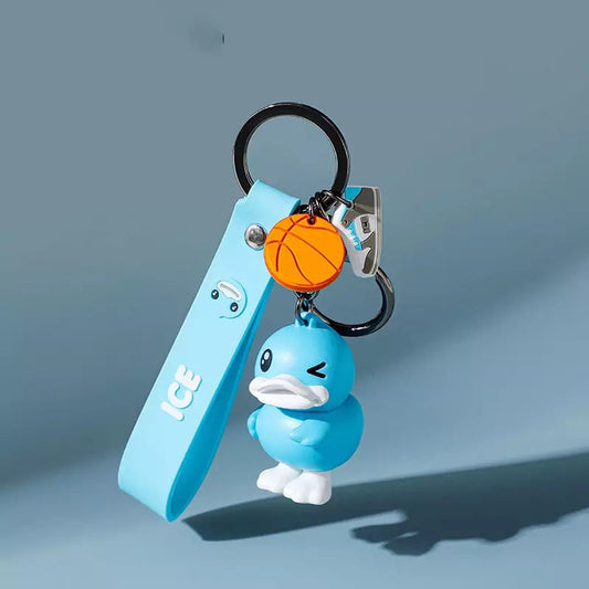 Keychain de pato azul