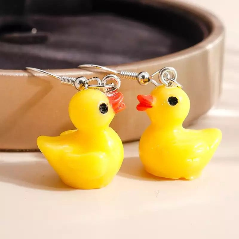 Aretes de pato