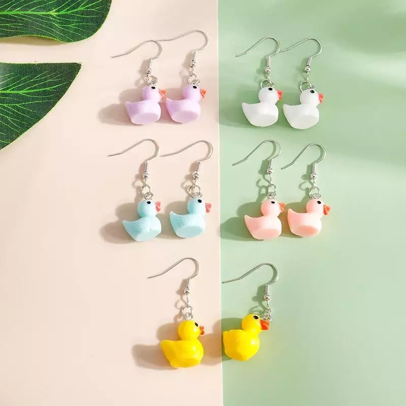 Aretes de pato