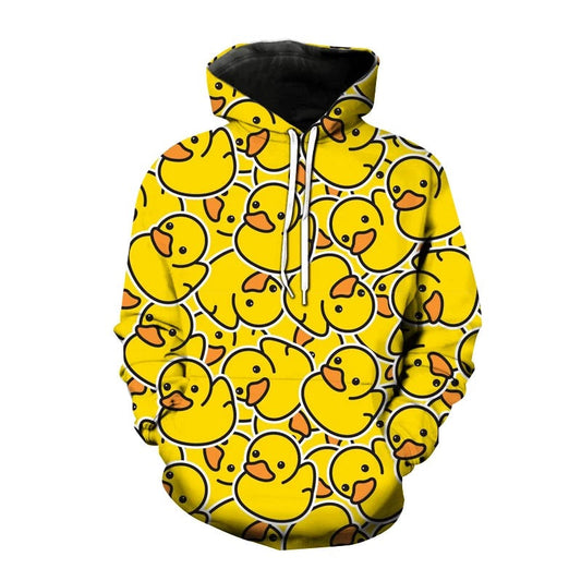 Sudadera con capucha de pato