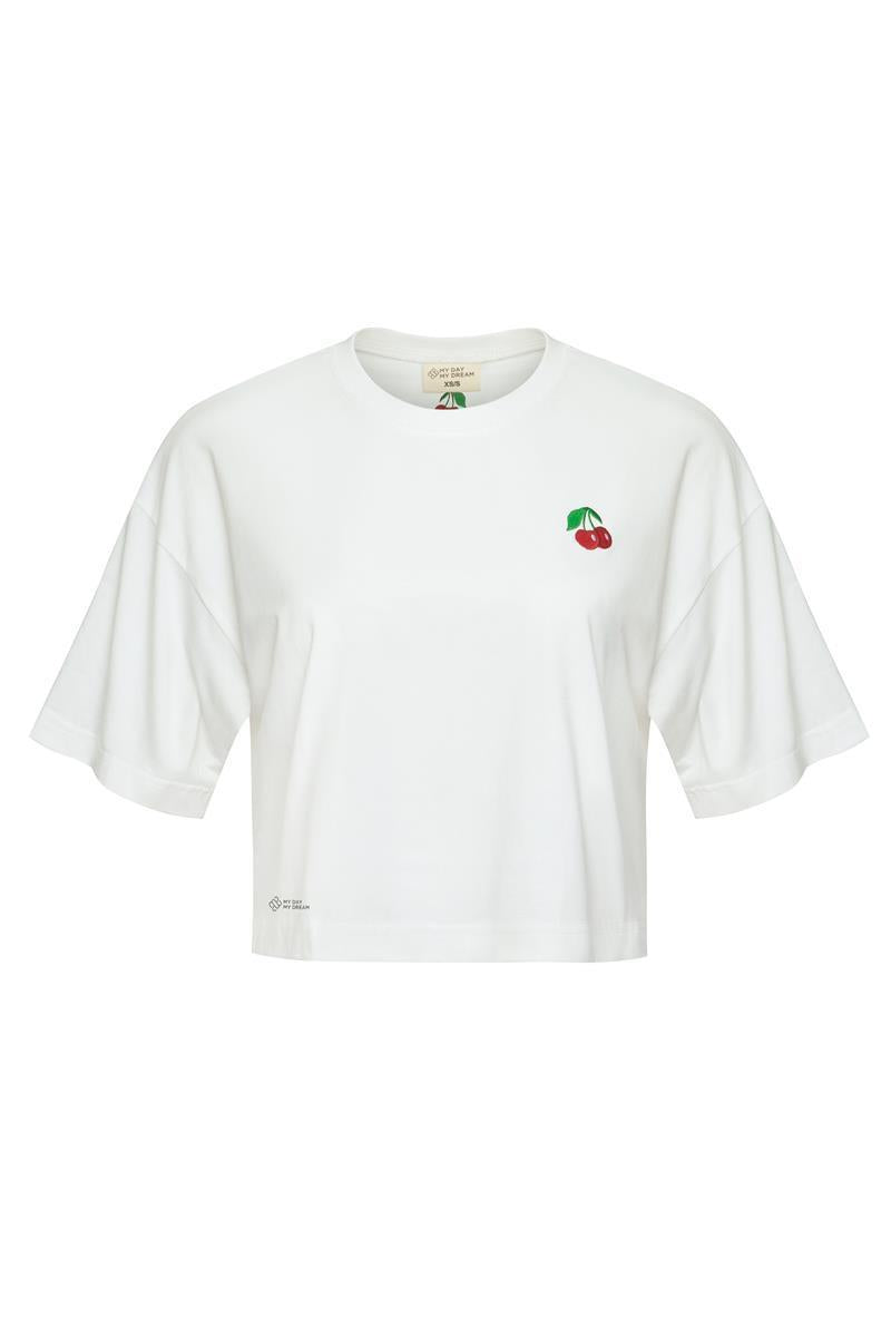 T-shirt court Cerise – vue produit 6