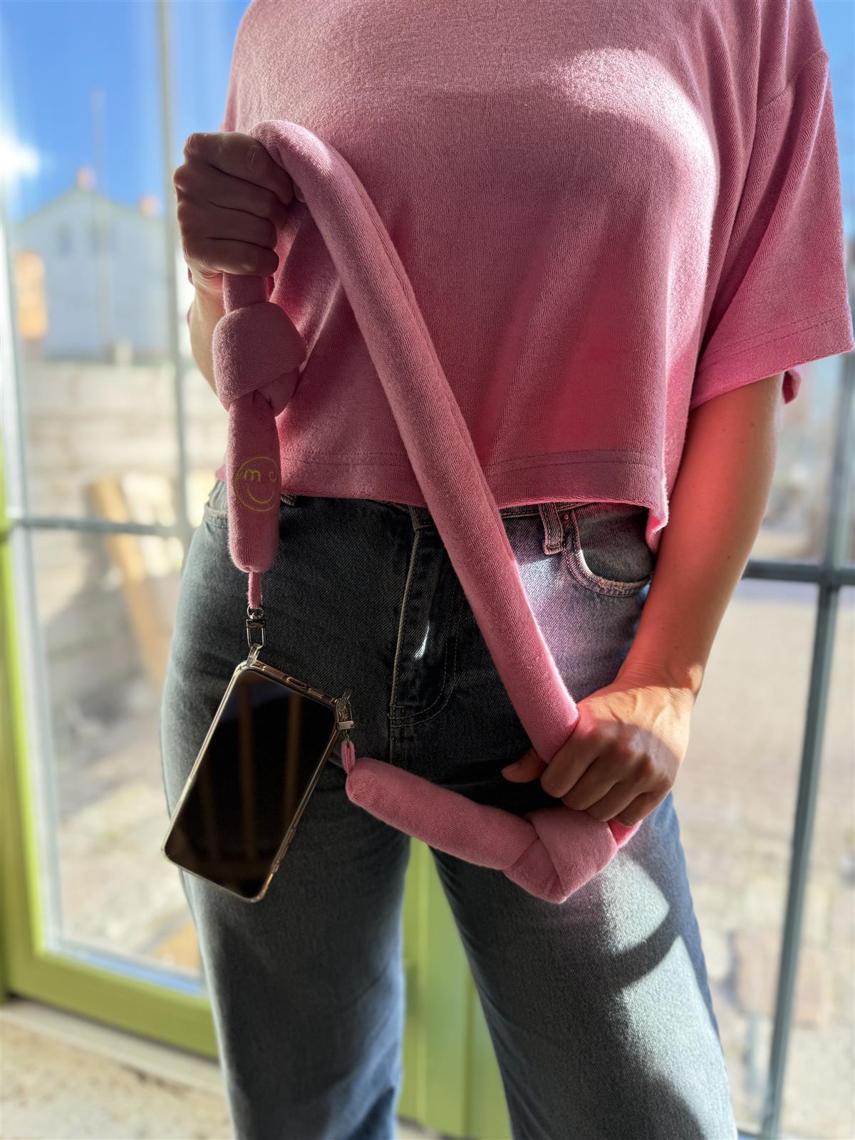 Frottee Handy Kette