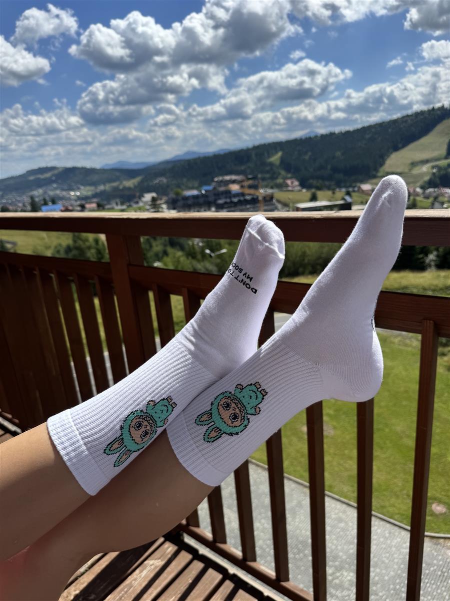 Chaussettes Monster La menthe