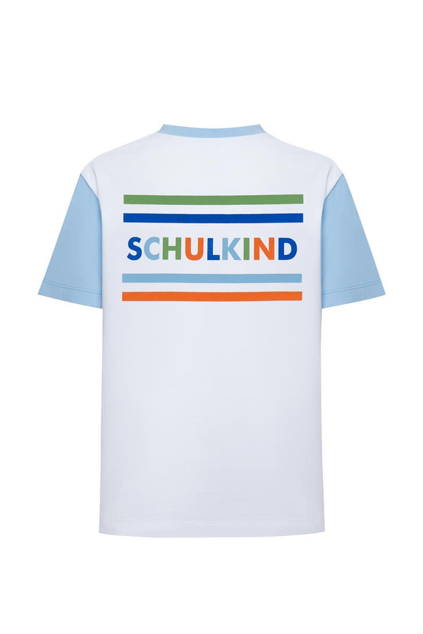 Schoolchild light blue T-shirts