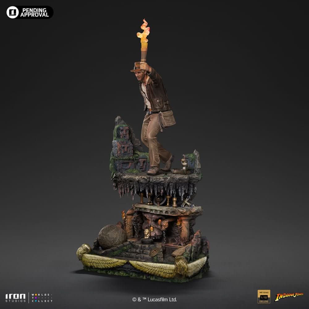 インディ・ジョーンズ デラックススタチュー - インディ・ジョーンズ - アートスケール 1/10