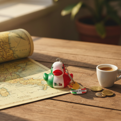 Portachiavi Anatra Italia