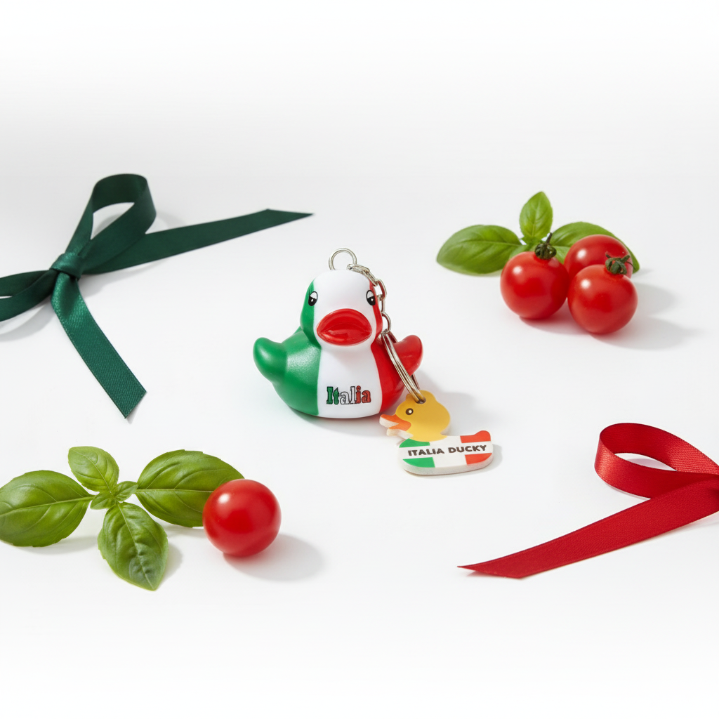 Portachiavi Anatra Italia