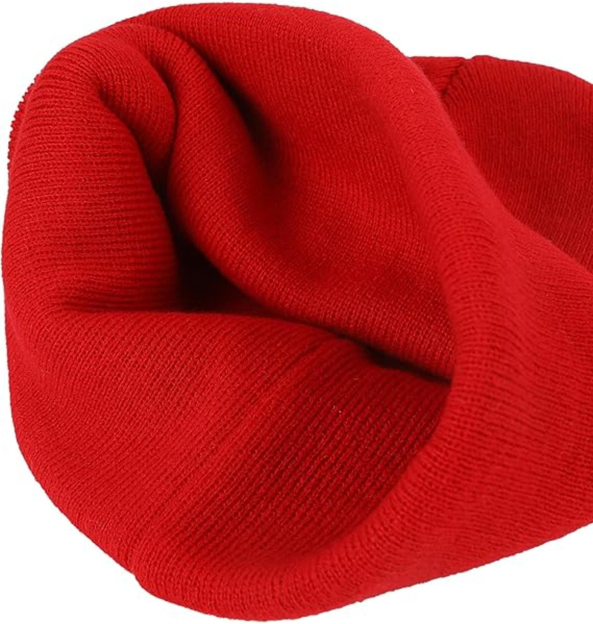 Bonnet rouge Hello Kitty en maille acrylique