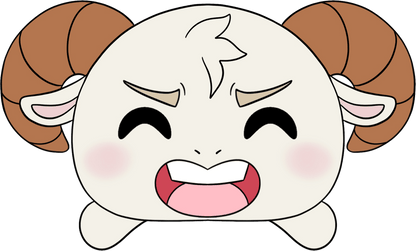 ラミー怒り枕 (30cm)