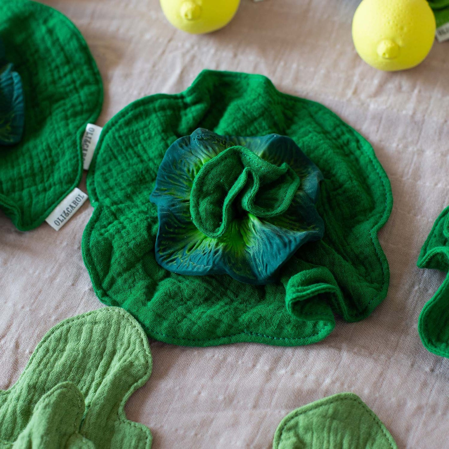 Kendall the Kale Mini Plush Teether