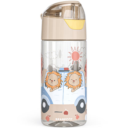 Kids' water bottle, lightweight water bottle - Police Lions