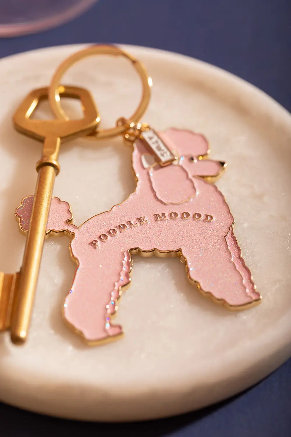 Poodle mood - Keychain