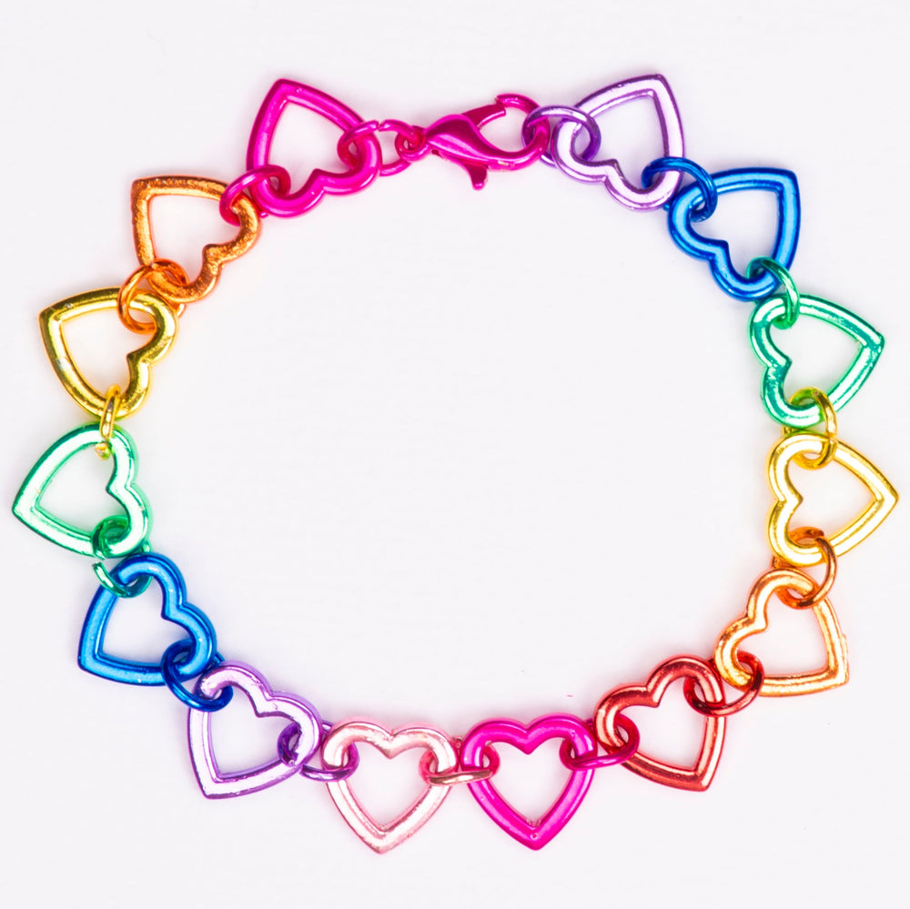 Bracelet à breloques – Charm Bracelet – Pixel Heart