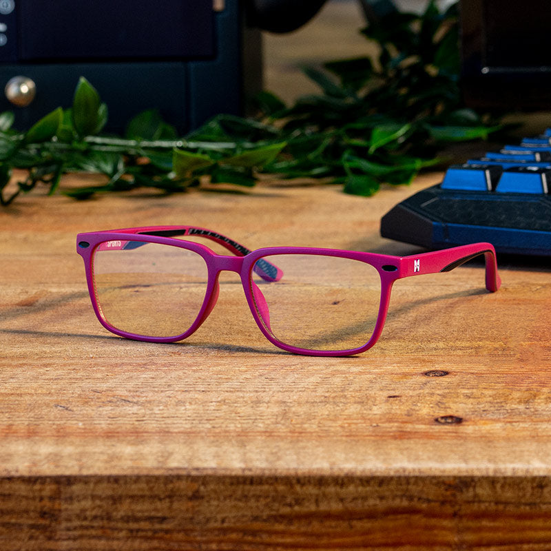 Numskull eSports キッズ ピンク ブルーライトカット ゲーミンググラス