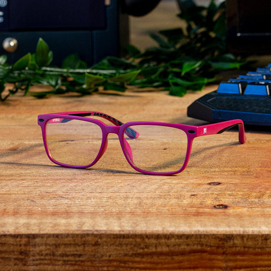 Numskull eSports キッズ ピンク ブルーライトカット ゲーミンググラス