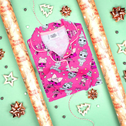 LOL rose Pyjamas with Buttons