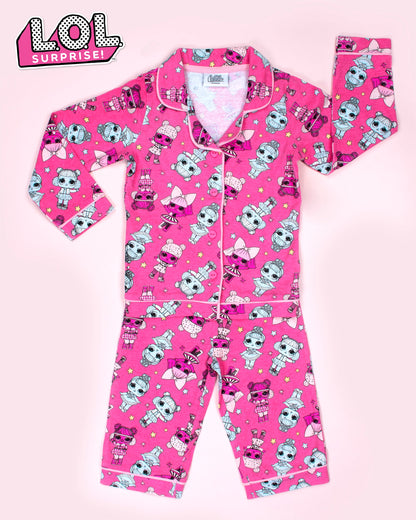 LOL rose Pyjamas with Buttons