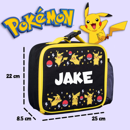 Personalized Lunch Bag - Pokémon Pikachu