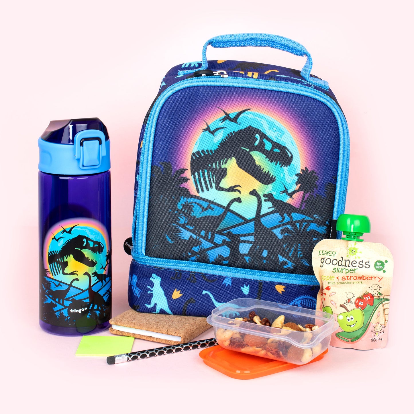 Flip Top Gourde 600ml – dinosaure Moon