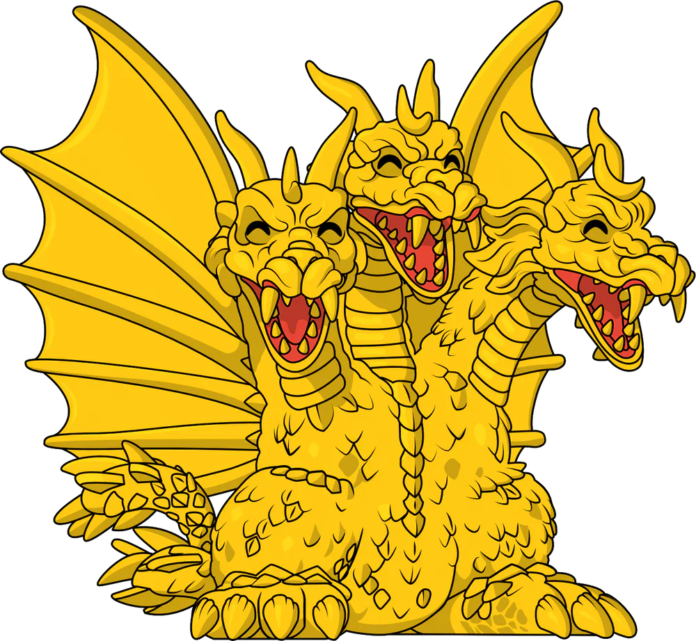 Figurine King Ghidorah